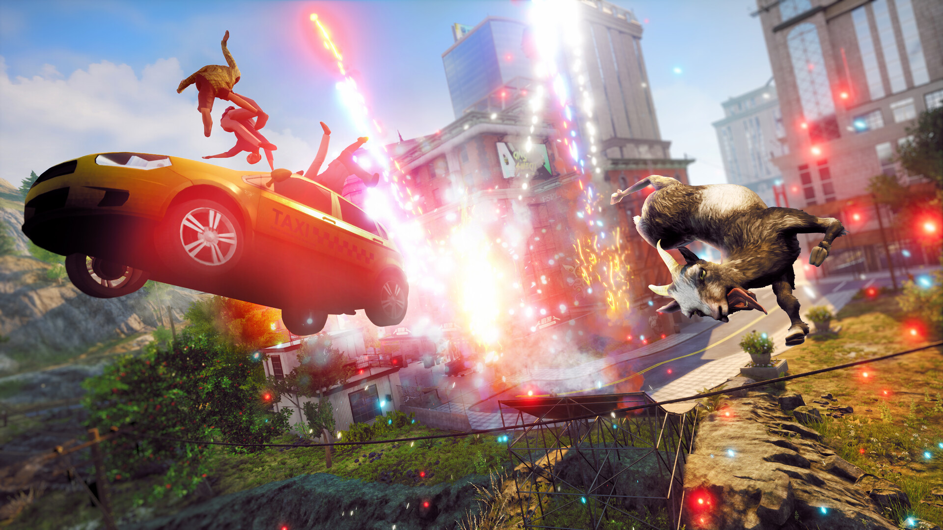 模拟山羊3/Goat Simulator 3 游戏截图 1