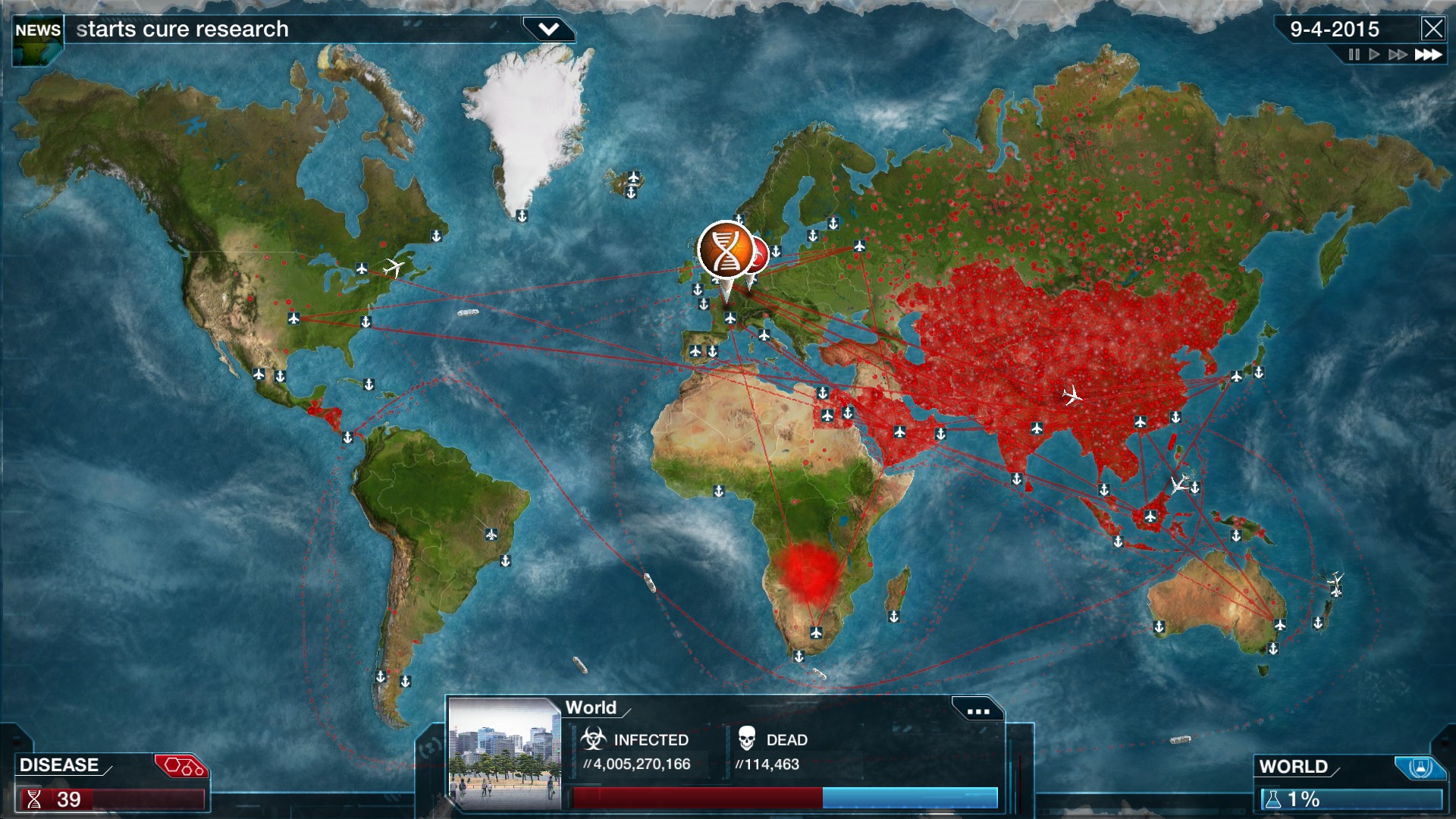 瘟疫公司：物竞天择/Plague Inc: Evolved 游戏截图 1
