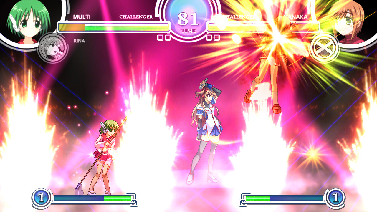 星之翼：梦幻对决/AQUAPAZZA: Aquaplus Dream Match 游戏截图 2