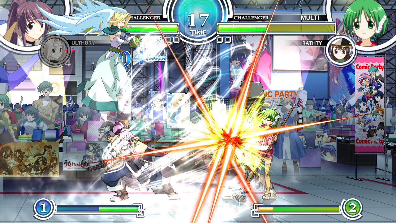 星之翼：梦幻对决/AQUAPAZZA: Aquaplus Dream Match 游戏截图 3