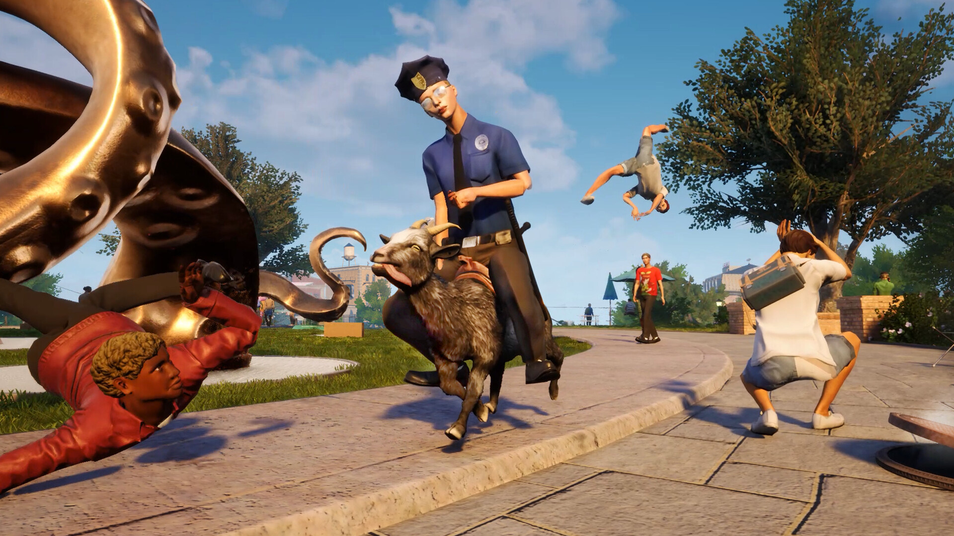 模拟山羊3/Goat Simulator 3 游戏截图 3