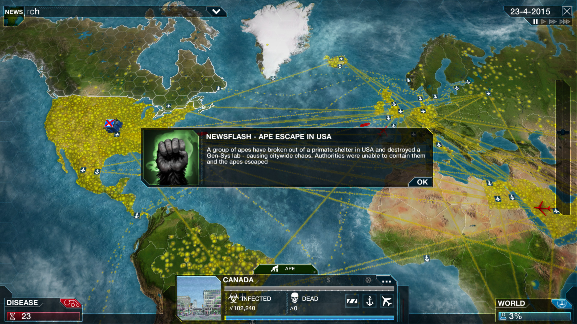 瘟疫公司：物竞天择/Plague Inc: Evolved 游戏截图 5