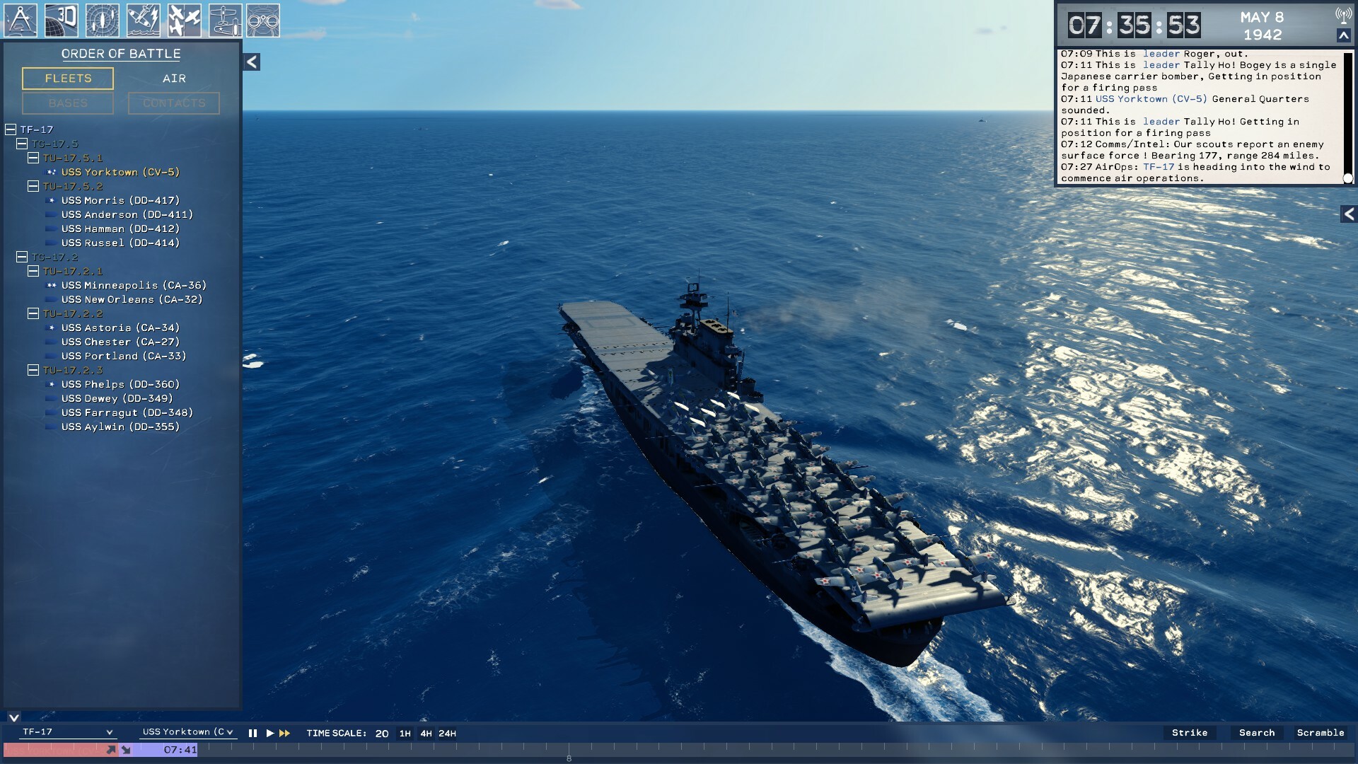 特遣舰队上将：第一卷 美国航母战役/Task Force Admiral - Vol.1: American Carrier Battles 游戏截图 5