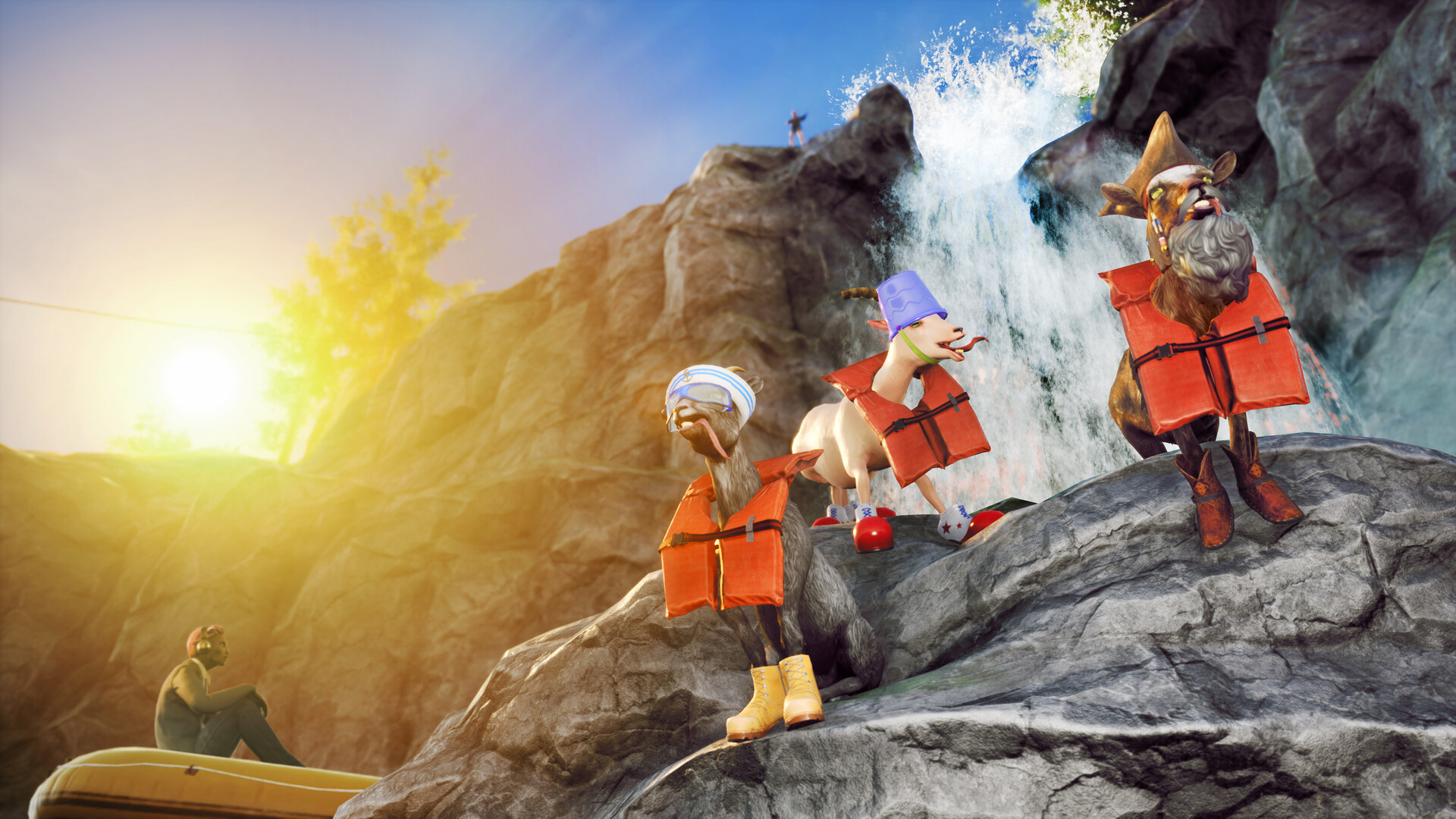 模拟山羊3/Goat Simulator 3 游戏截图 5