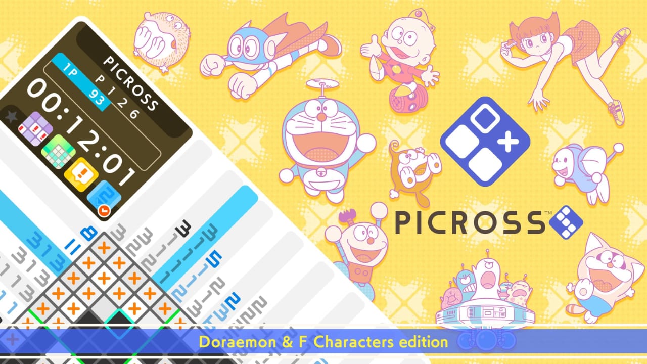 绘图方块S 哆啦A梦&藤子·F·不二雄作品角色版 PICROSS S Doraemon & F Characters edition