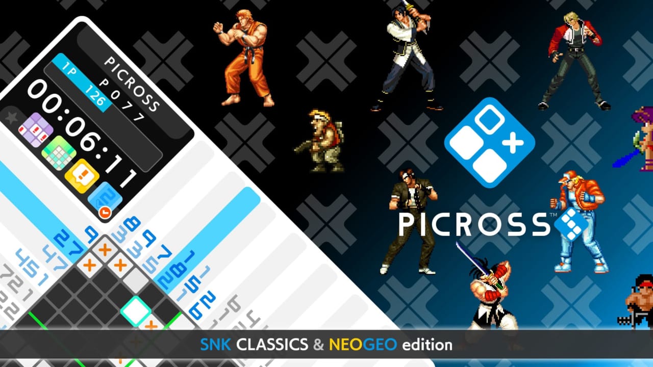 绘图方块S SNK经典&NEOGEO PICROSS S SNK CLASSICS & NEOGEO edition