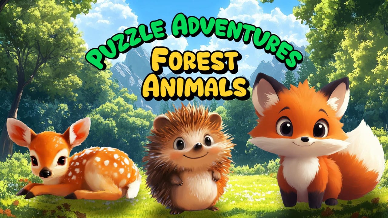 拼图冒险 – 森林动物 Puzzle Adventures – Forest Animals