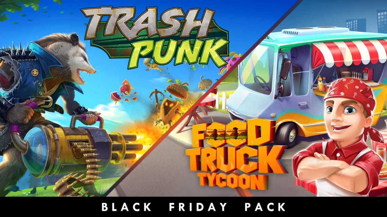二合一游戏 垃圾朋克&餐车大亨 2 in 1 Trash Punk & Food Truck Tycoon