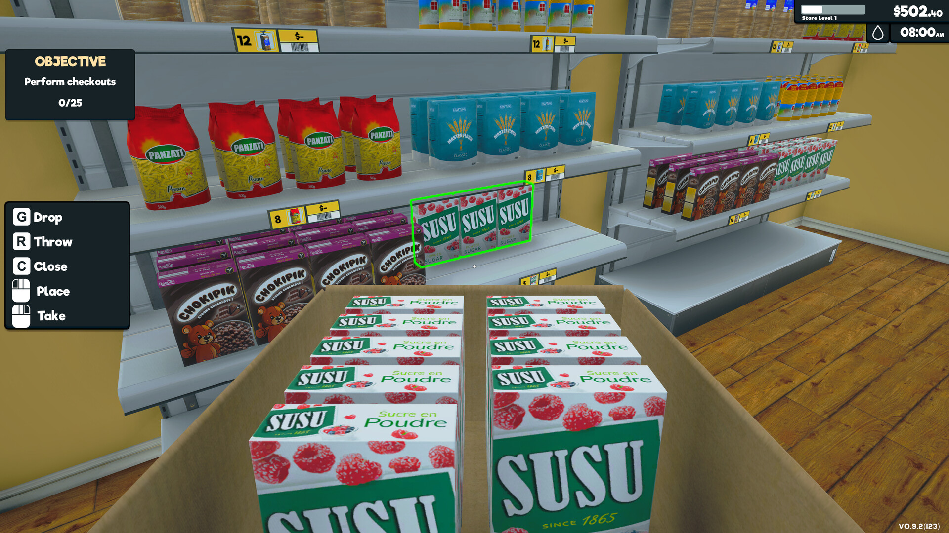 超市模拟器/Supermarket Simulator 游戏截图 1