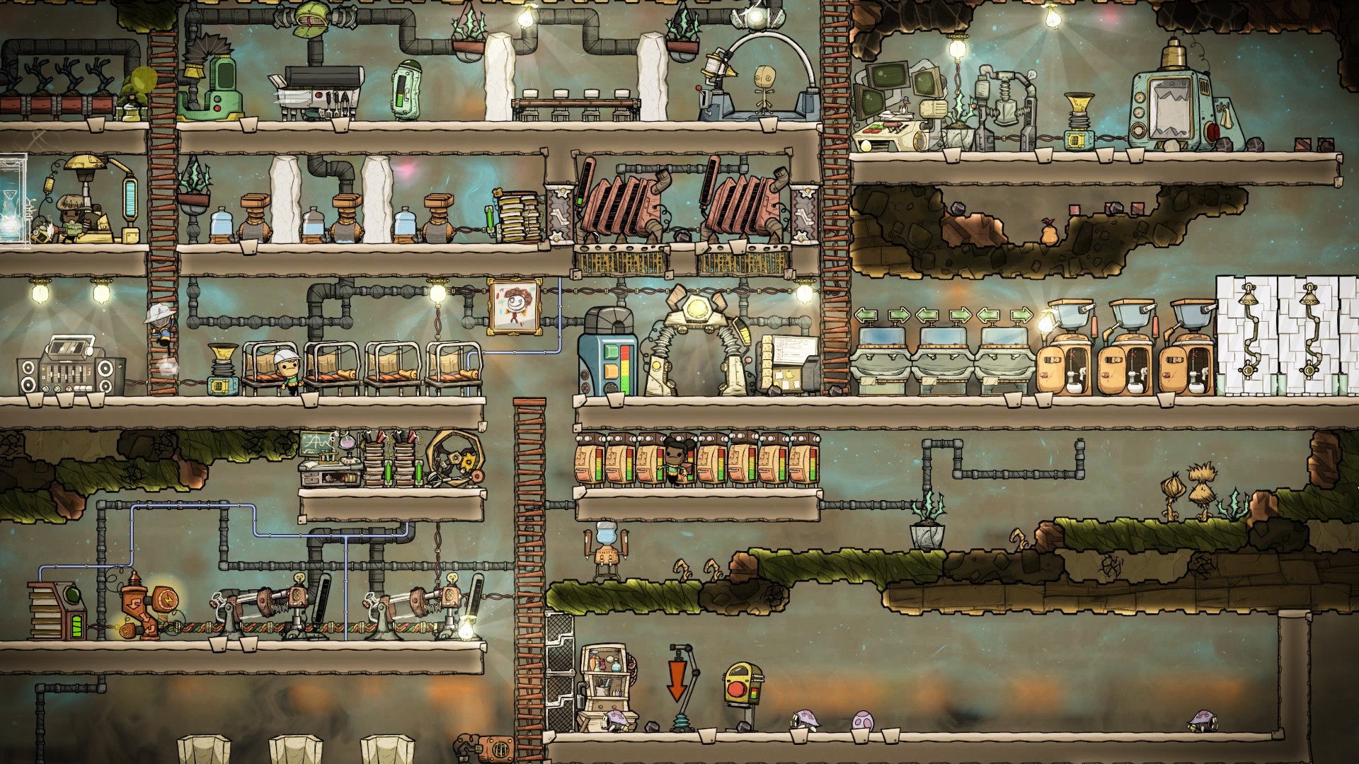 缺氧/Oxygen Not Included 游戏截图 1