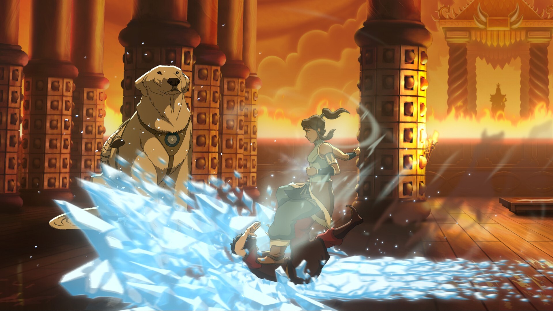 降世神通：传奇/Avatar Legends: The Fighting Game 游戏截图 1