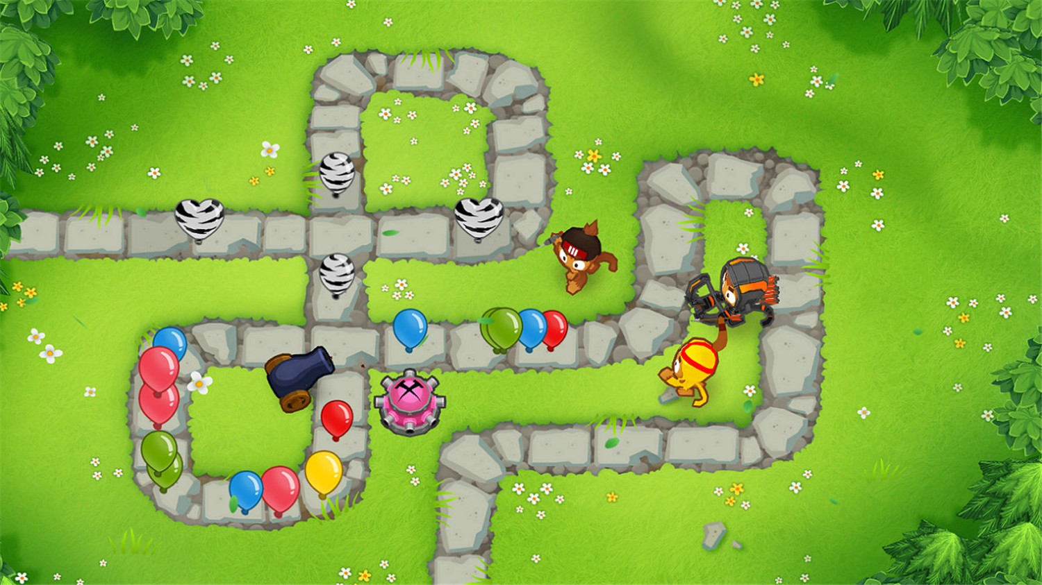 气球塔防6/猴子塔防6/Bloons TD 6 游戏截图 1