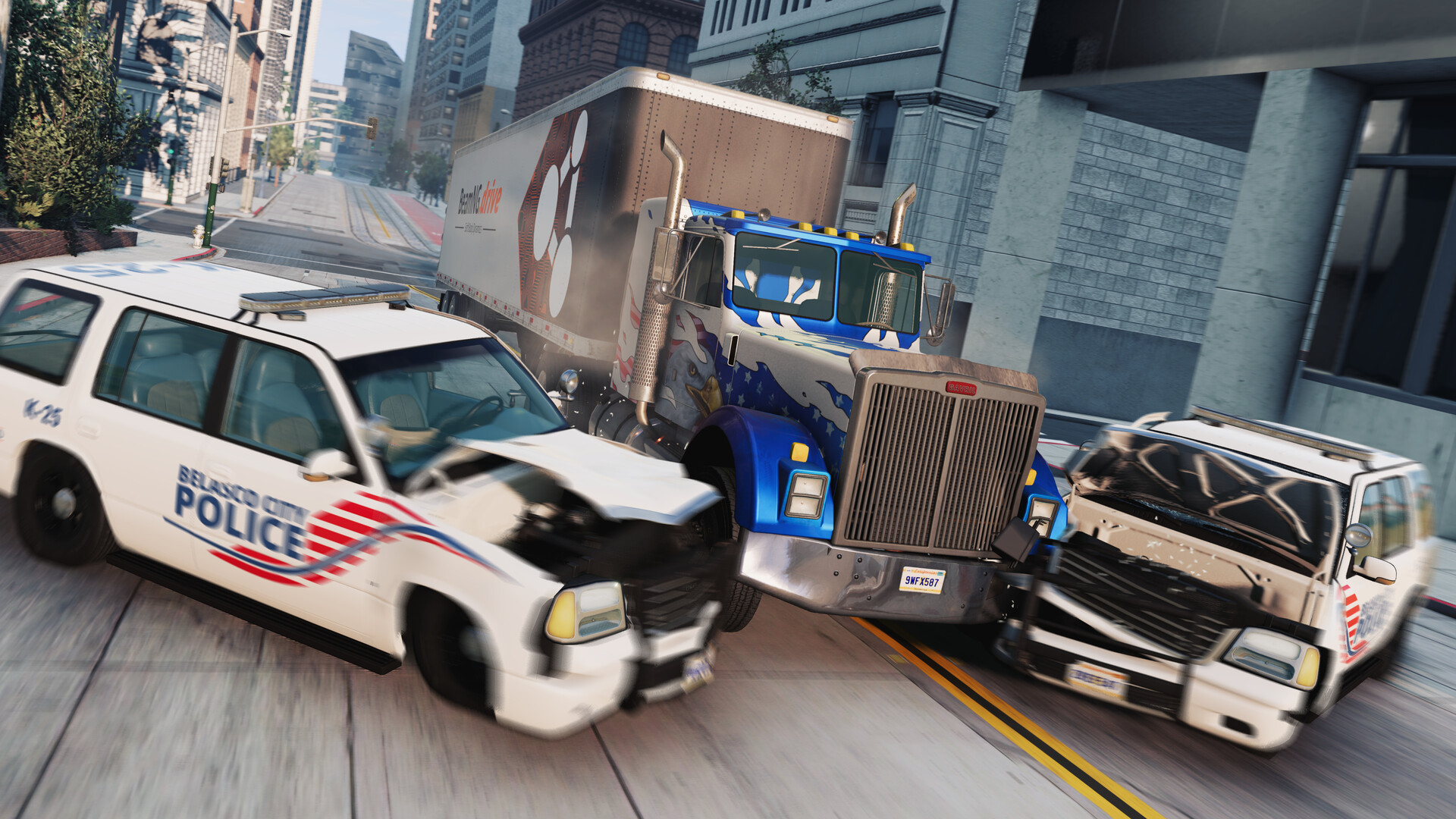 车祸模拟器/BeamNG.drive 游戏截图 1