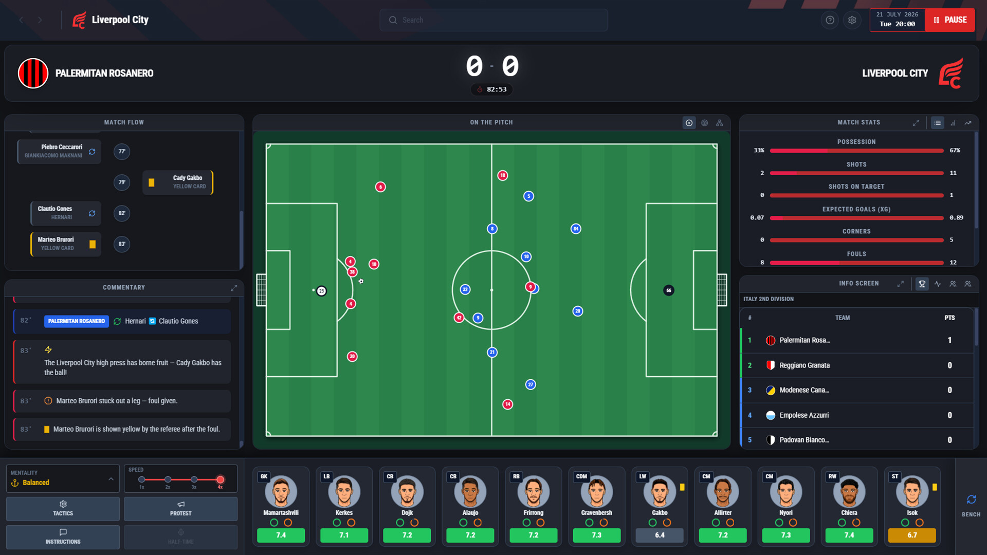 职业足球经理27/Pro Soccer Manager 27 游戏截图 2