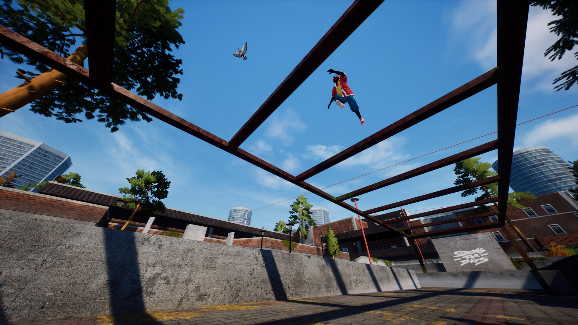 屋顶与小巷：跑酷游戏/Rooftops & Alleys: The Parkour Game 游戏截图 3