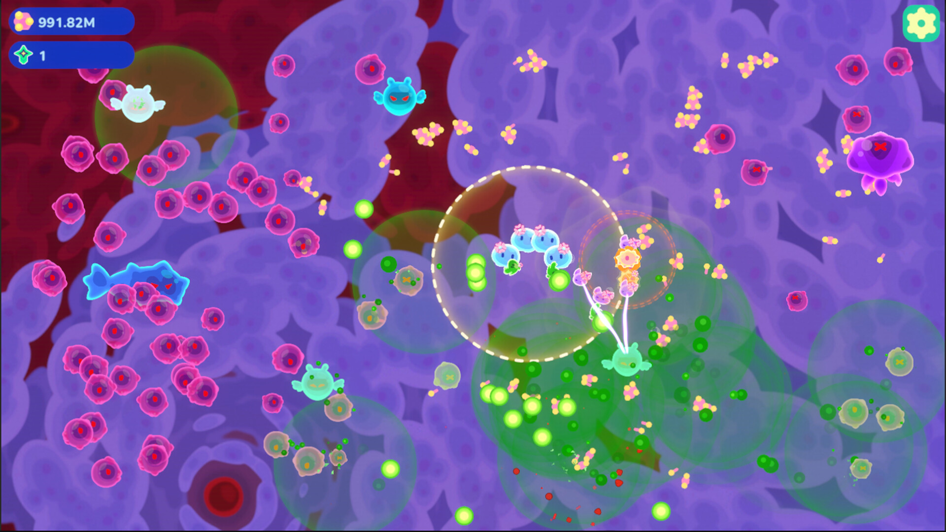 软糖入侵者/Gummy Invaders 游戏截图 3