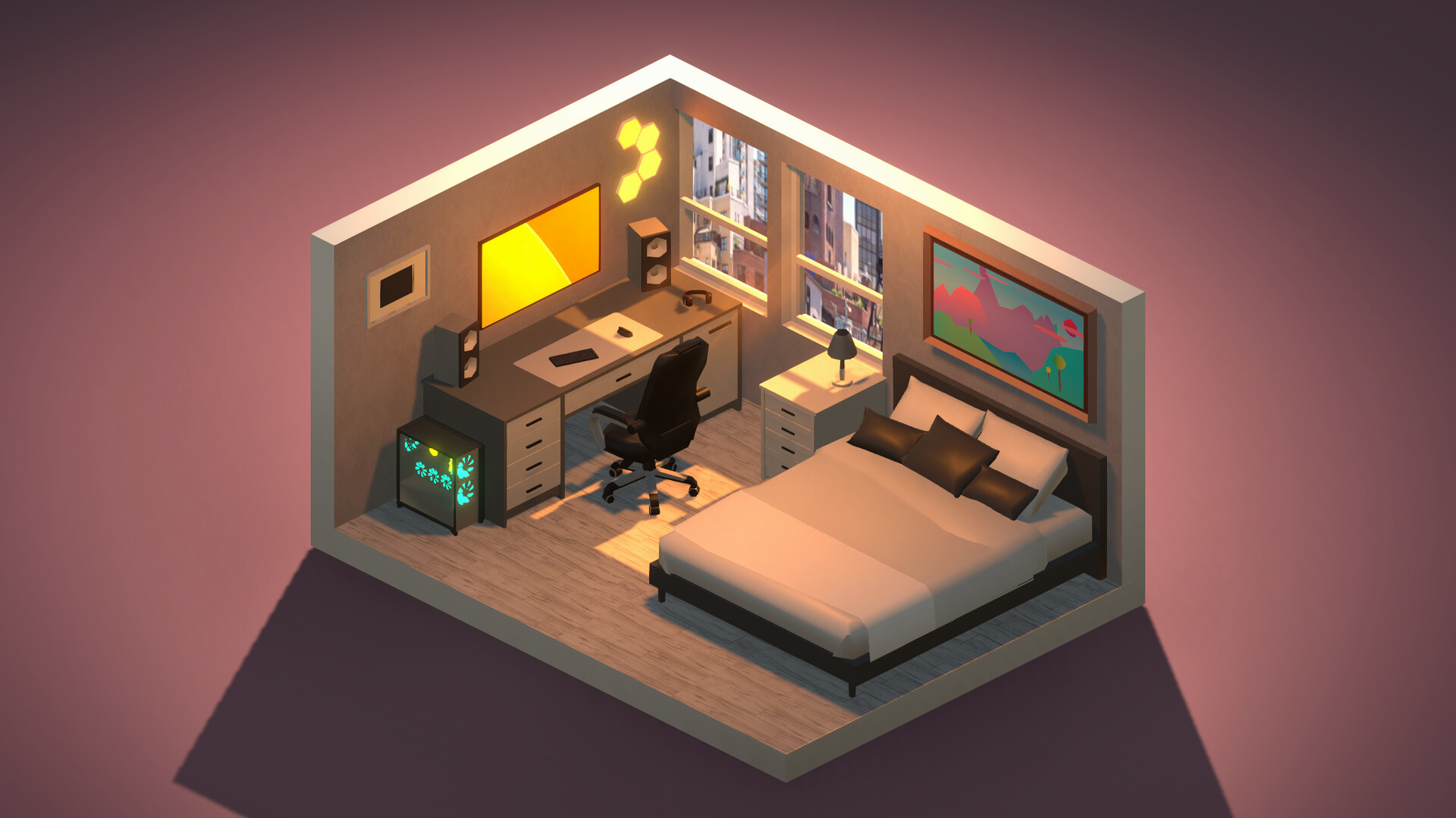 我的梦想卧室/My Dream Setup 版本更新 游戏截图 3