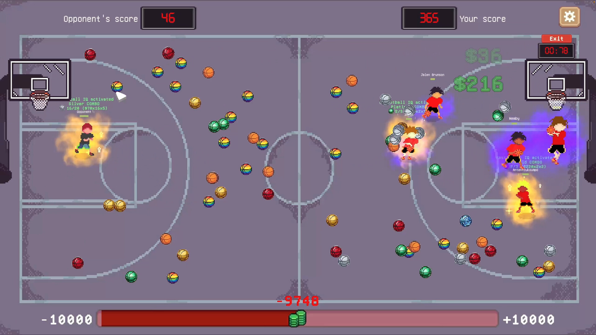 篮球点点点/Swish Ball Clicker 游戏截图 4