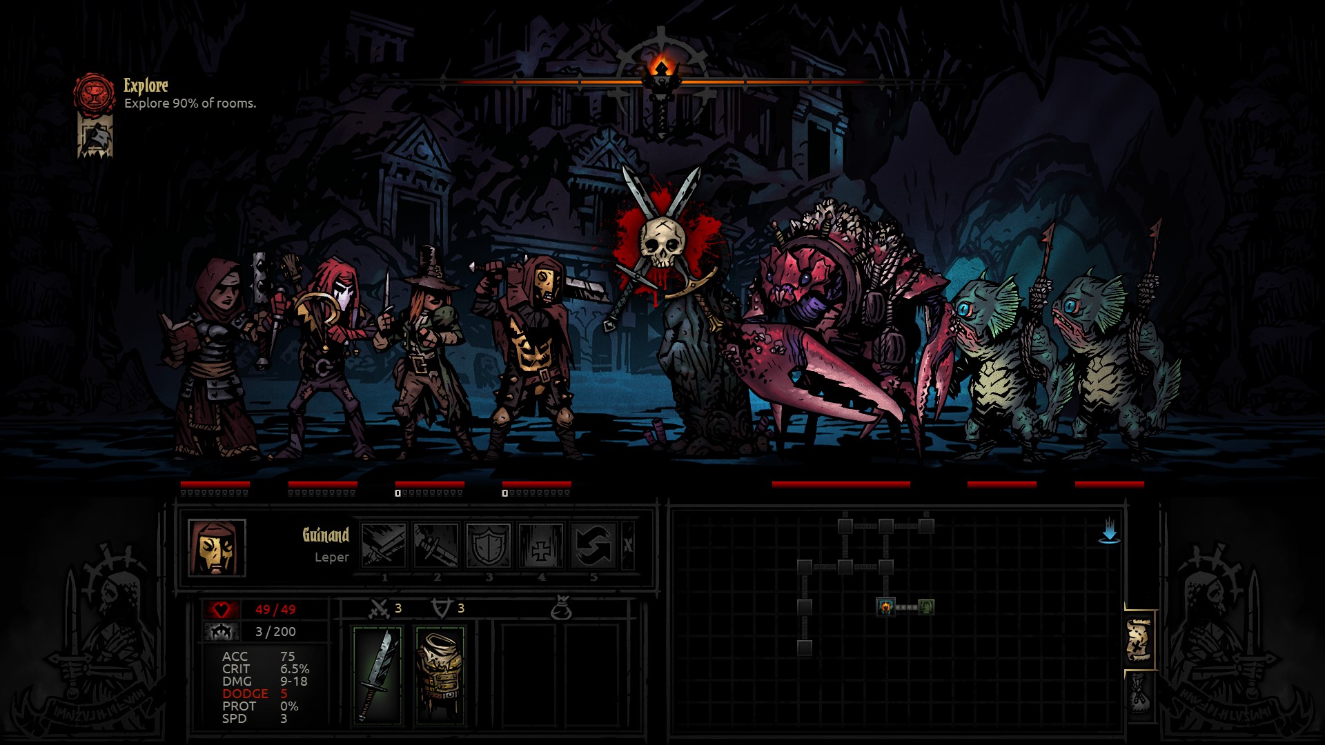 暗黑地牢/Darkest Dungeon 游戏截图 4