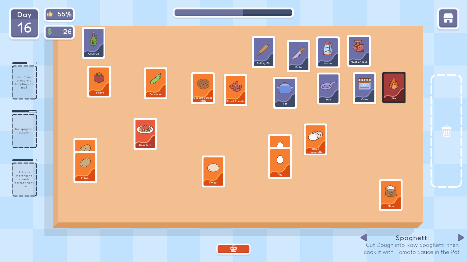 卡牌烹厨/Cook with Card 游戏截图 4