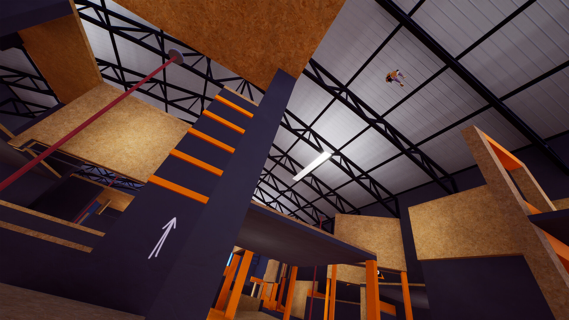 屋顶与小巷：跑酷游戏/Rooftops & Alleys: The Parkour Game 游戏截图 5