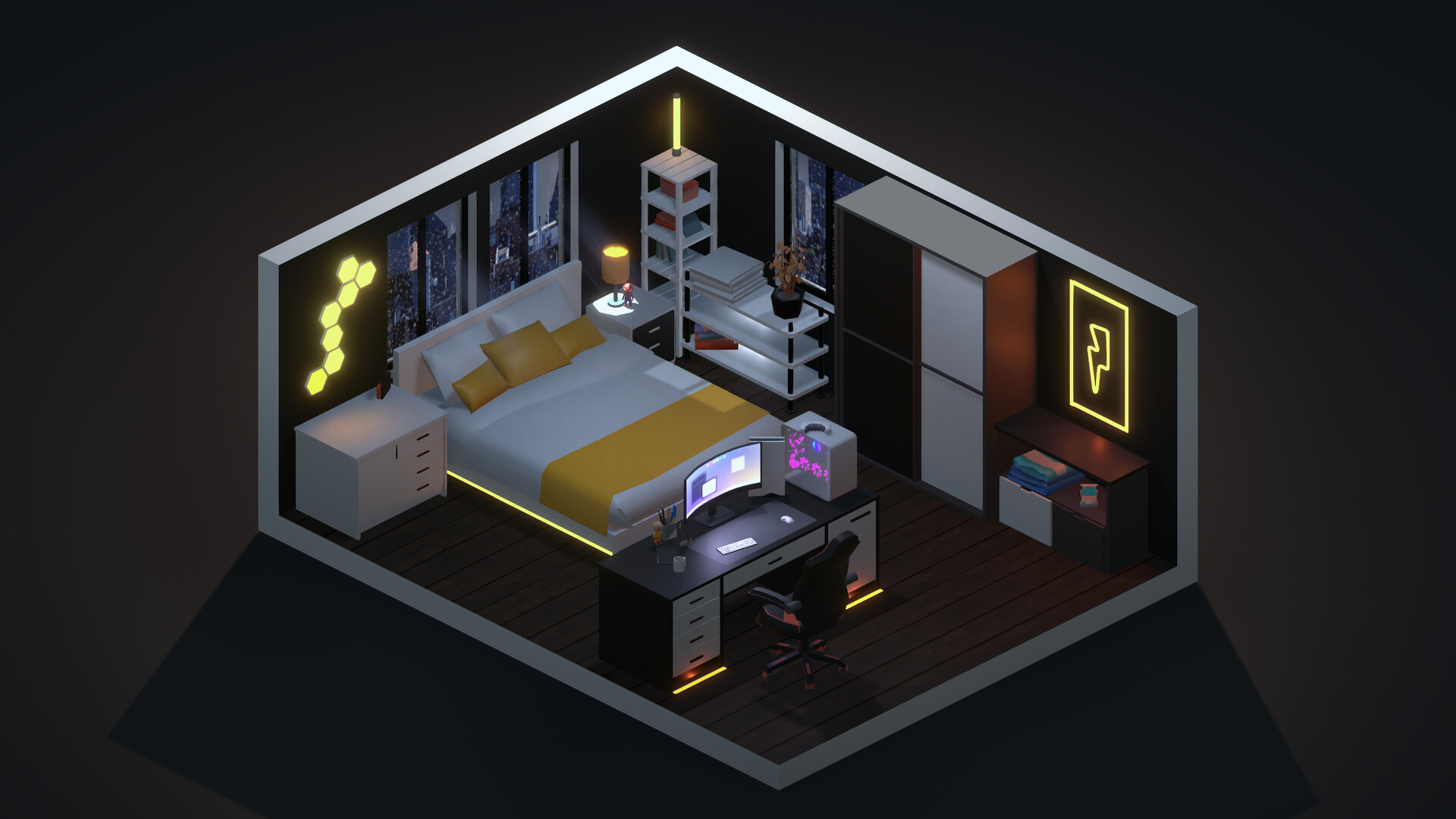 我的梦想卧室/My Dream Setup 版本更新 游戏截图 5