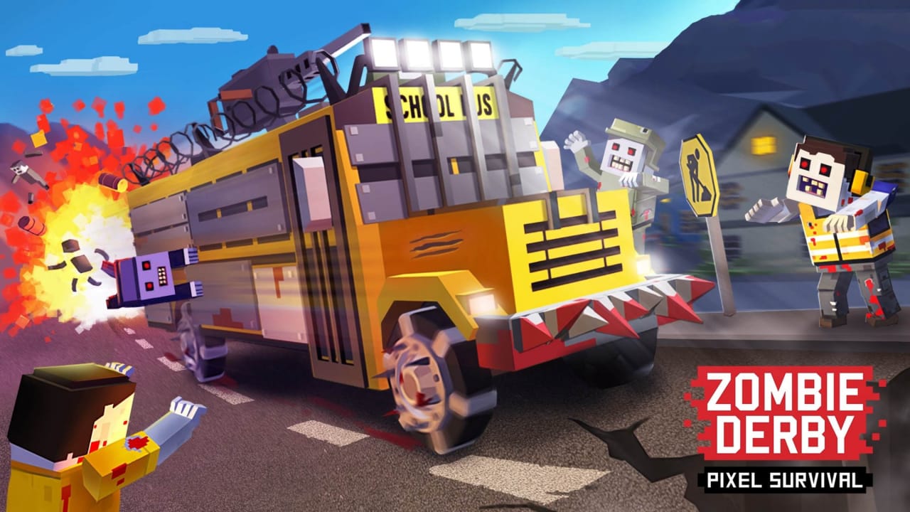 僵尸德比 像素生存 Zombie Derby: Pixel Survival