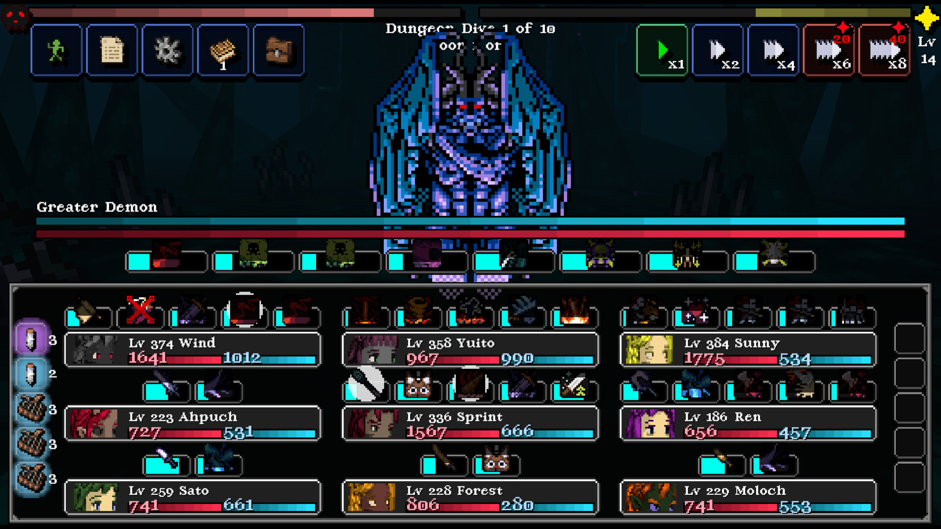 德拉加传说/Legends of Dragaea: Idle Dungeons 游戏截图 1