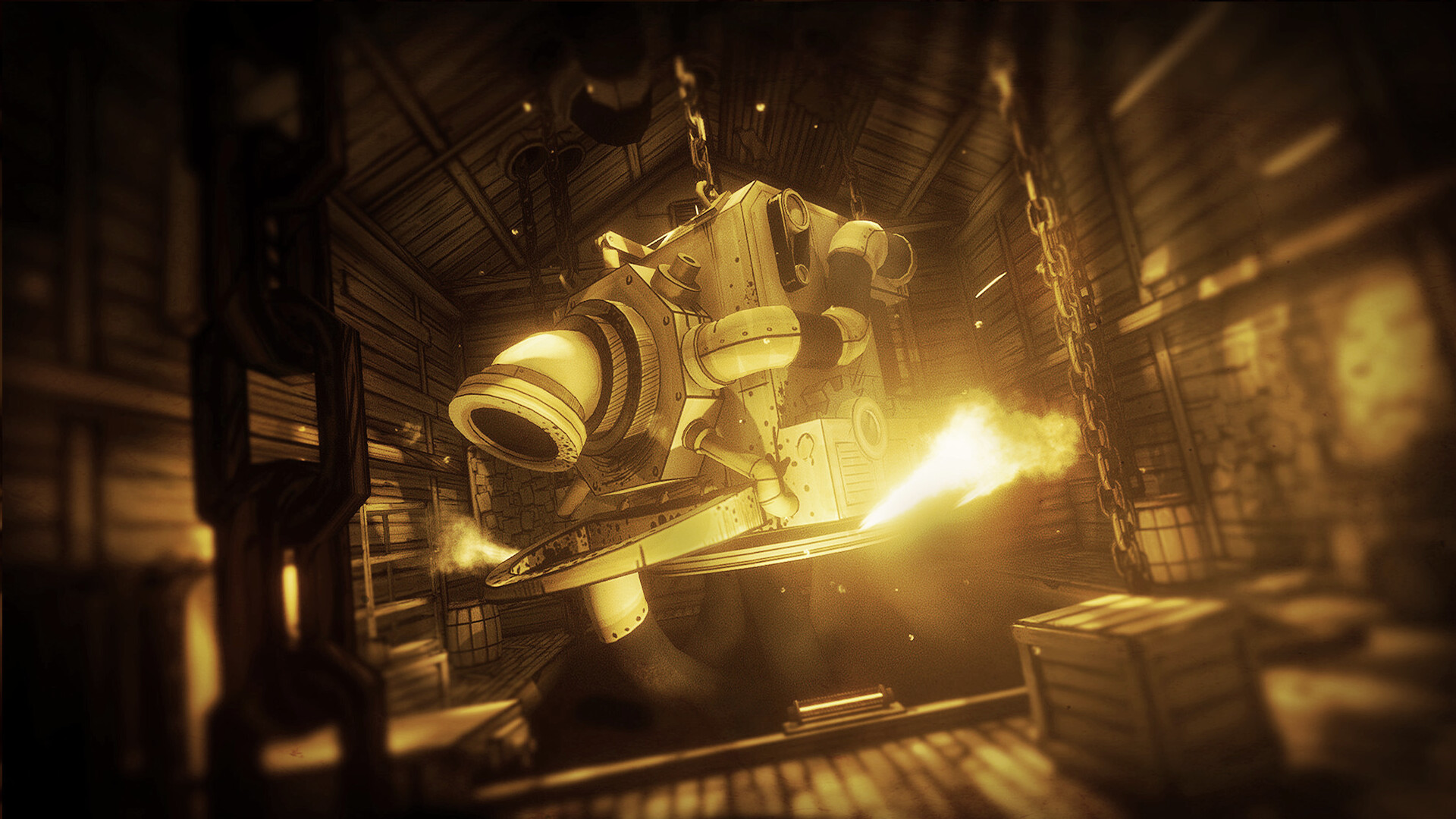 班迪与墨水机器/Bendy and the Ink Machine 游戏截图 1