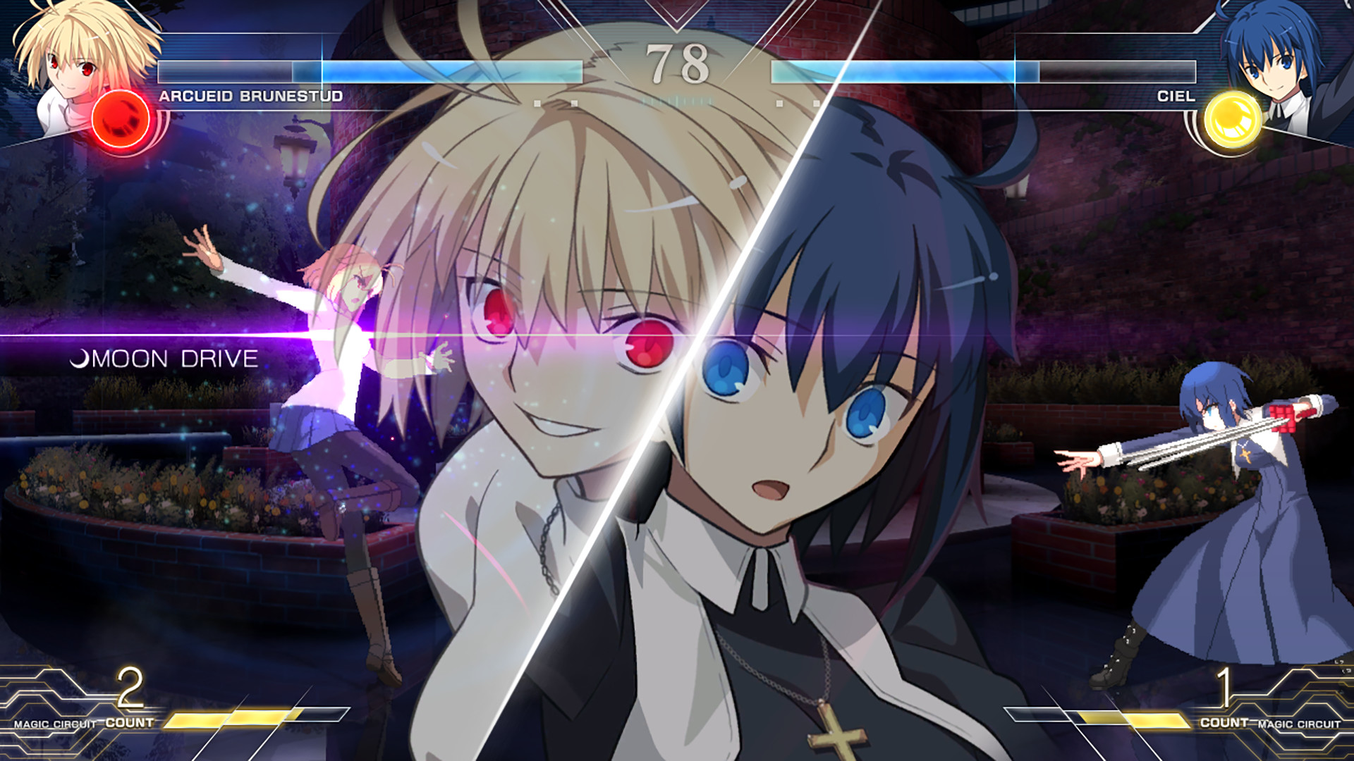 月姬乱斗/月姬格斗/MELTY BLOOD: TYPE LUMINA 版本更新 游戏截图 2