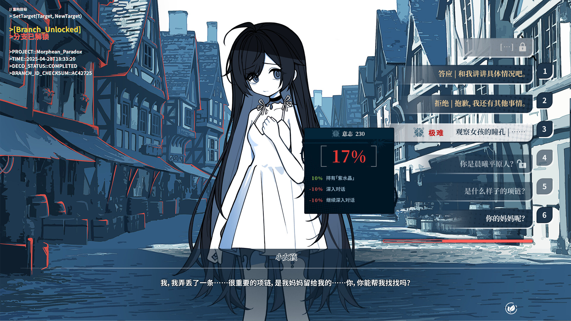不/存在的逐梦者:银葱之森/The NOexistenceN of Morphean Paradox : The Forest of Silver Shallots 版本更新 游戏截图 2