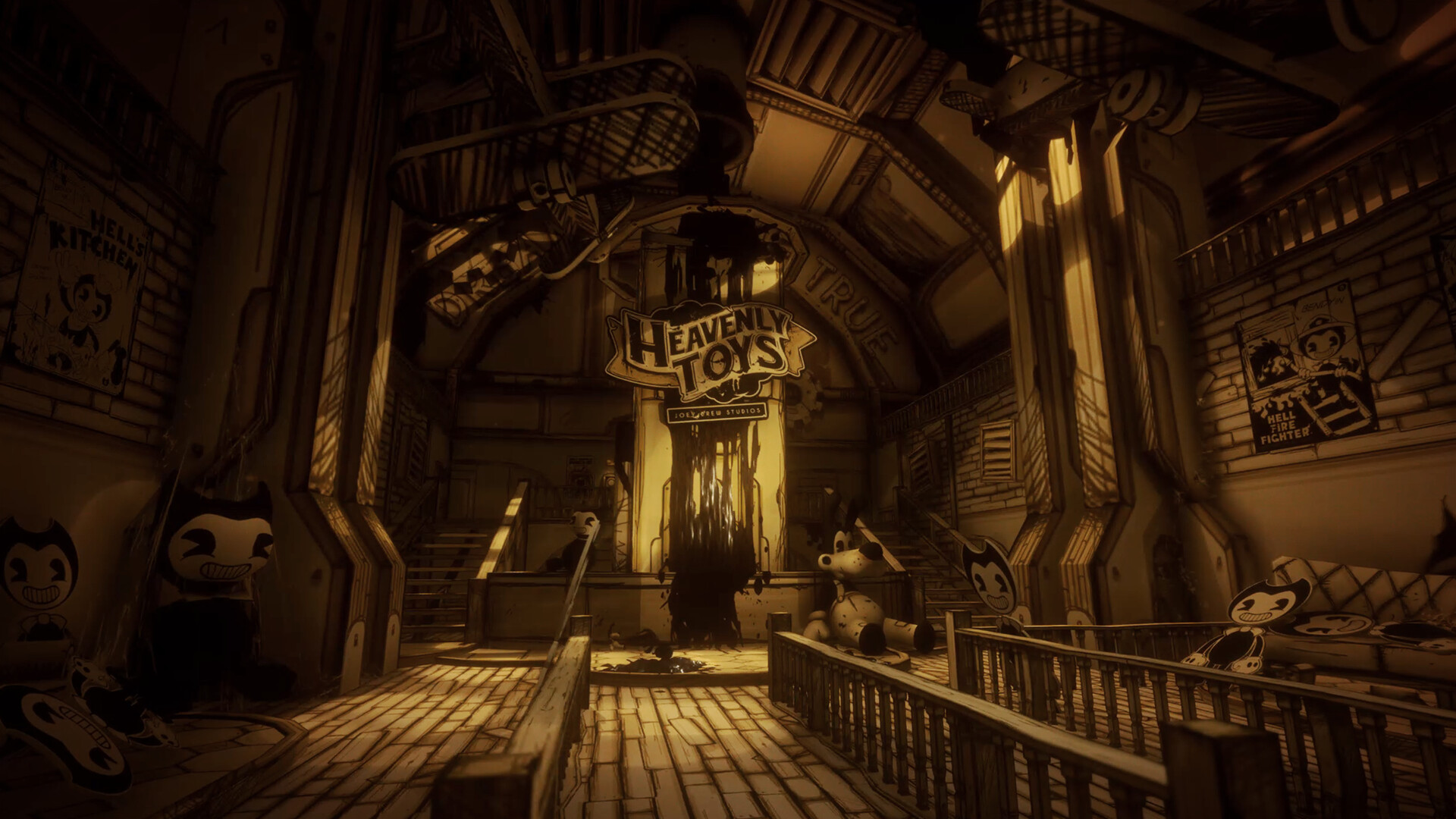 班迪与墨水机器/Bendy and the Ink Machine 游戏截图 6