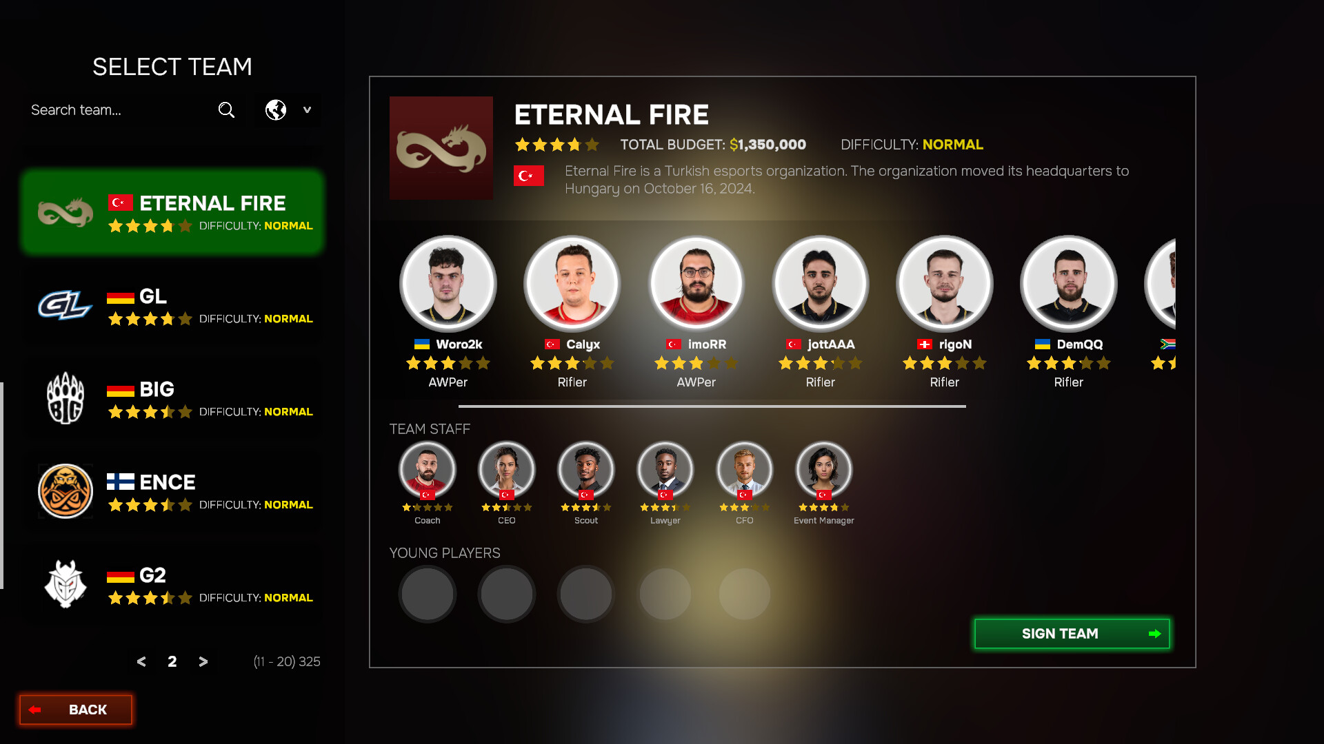 电竞经理2026/Esports Manager 2026 版本更新 游戏截图 6