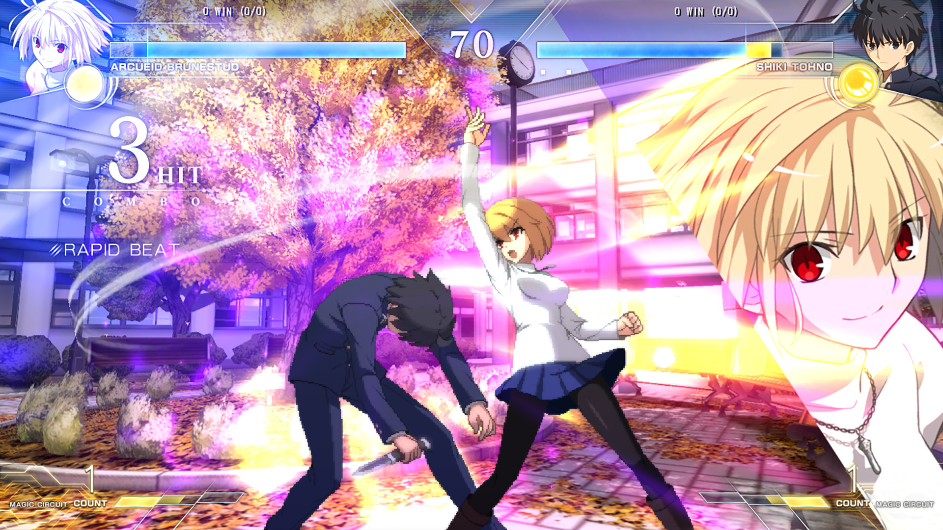 月姬乱斗/月姬格斗/MELTY BLOOD: TYPE LUMINA 版本更新 游戏截图 6