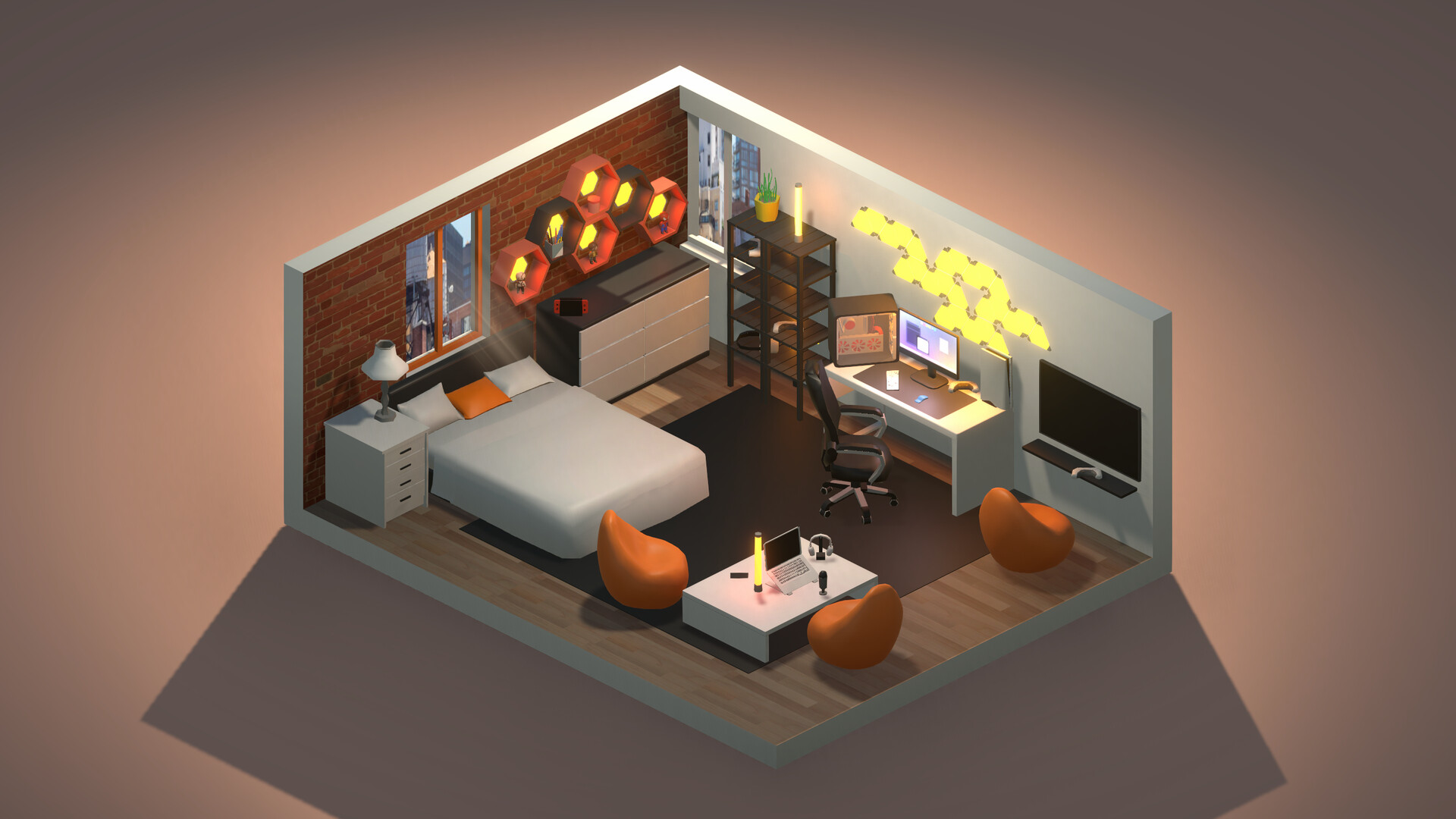 我的梦想卧室/My Dream Setup 版本更新 游戏截图 8