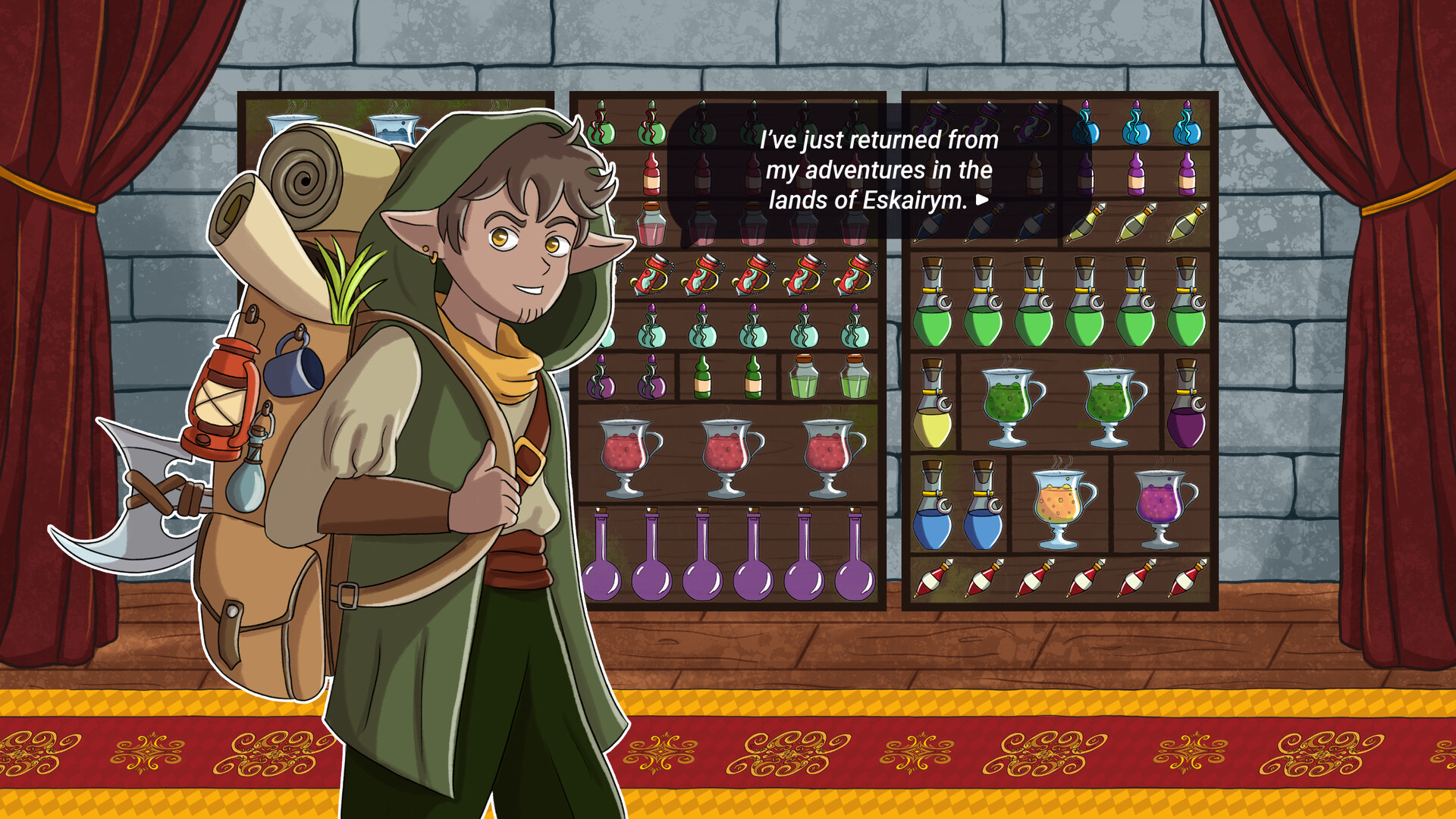 战利品整理师/Lootkeeper: Tidy up the loot 游戏截图 1