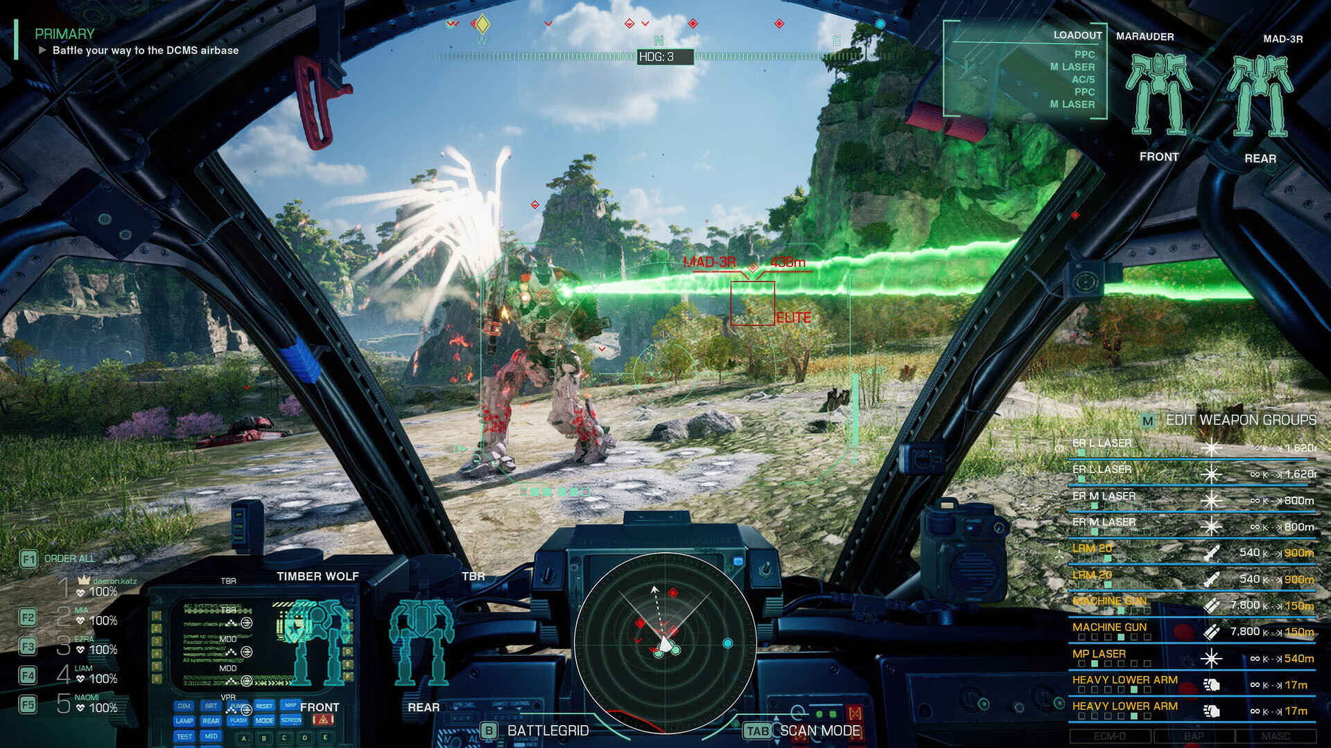 机甲战士5:部落/MechWarrior 5: Clans 游戏截图 1