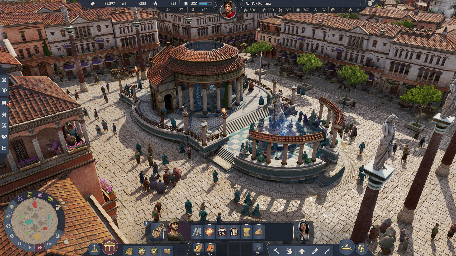 纪元117:罗马和平-虚拟机版/Anno 117: Pax Romana 游戏截图 1