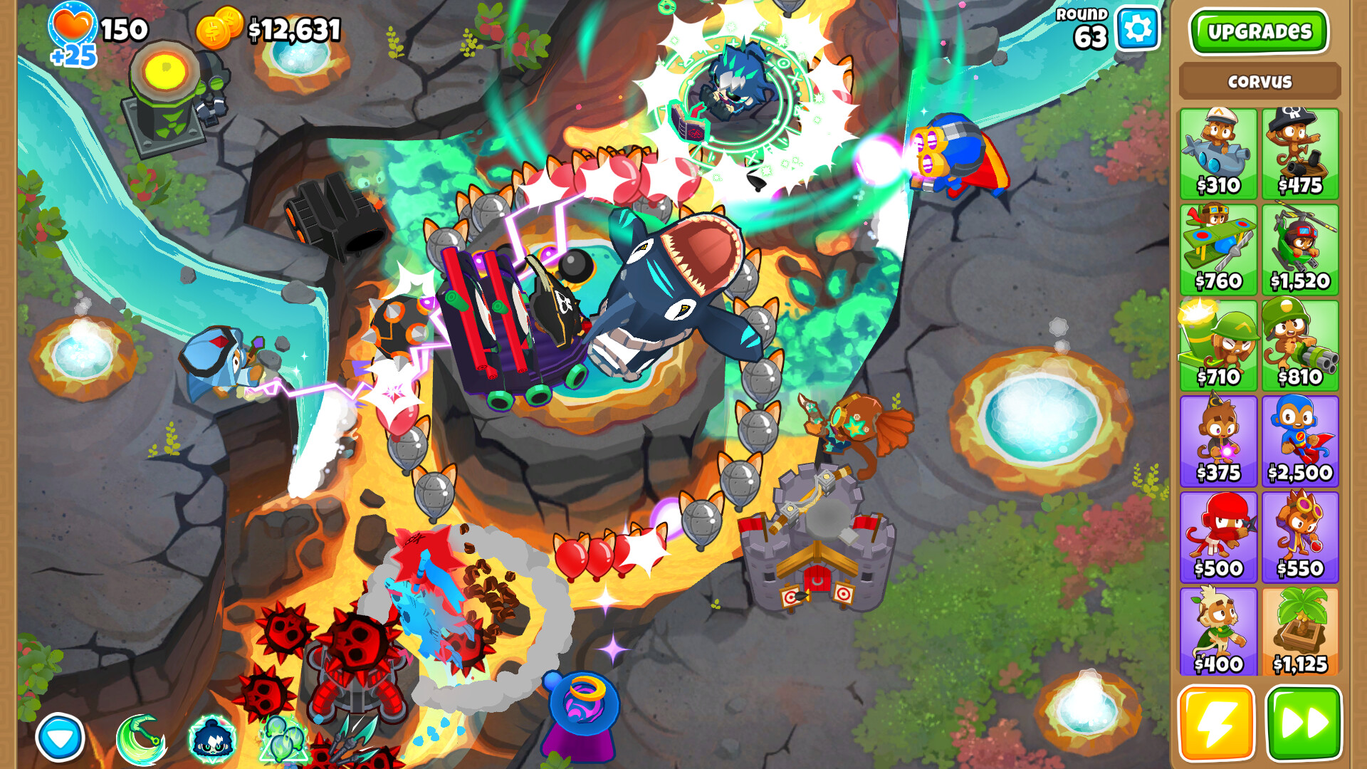 气球塔防6/猴子塔防6/Bloons TD 6 游戏截图 1