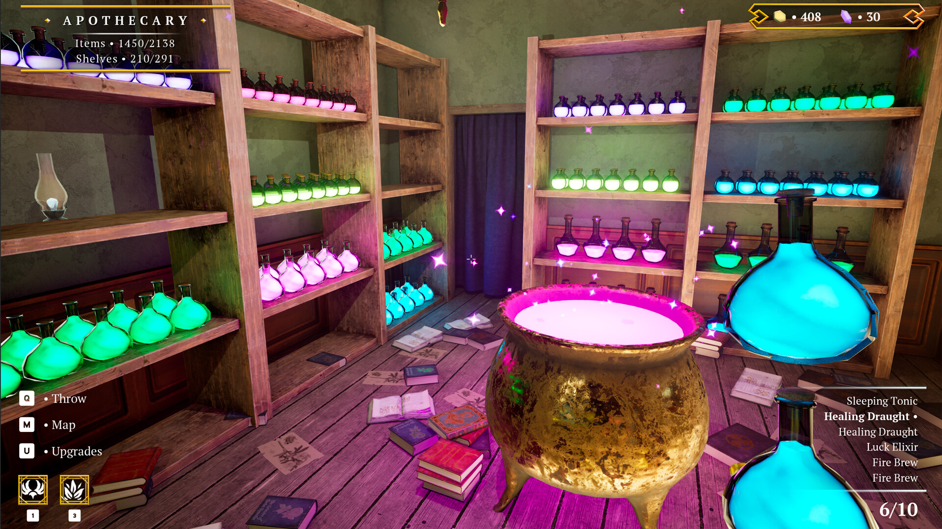 女巫小屋大扫除/Witch Cabin Cleanup 游戏截图 1
