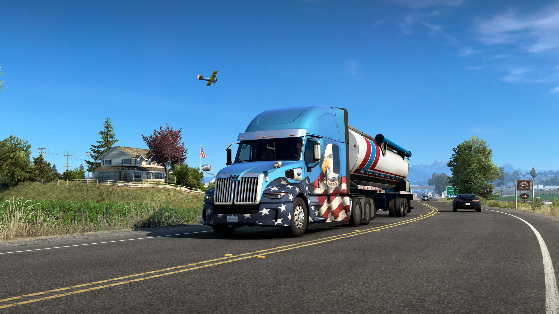 美国卡车模拟/American Truck Simulator 游戏截图 1