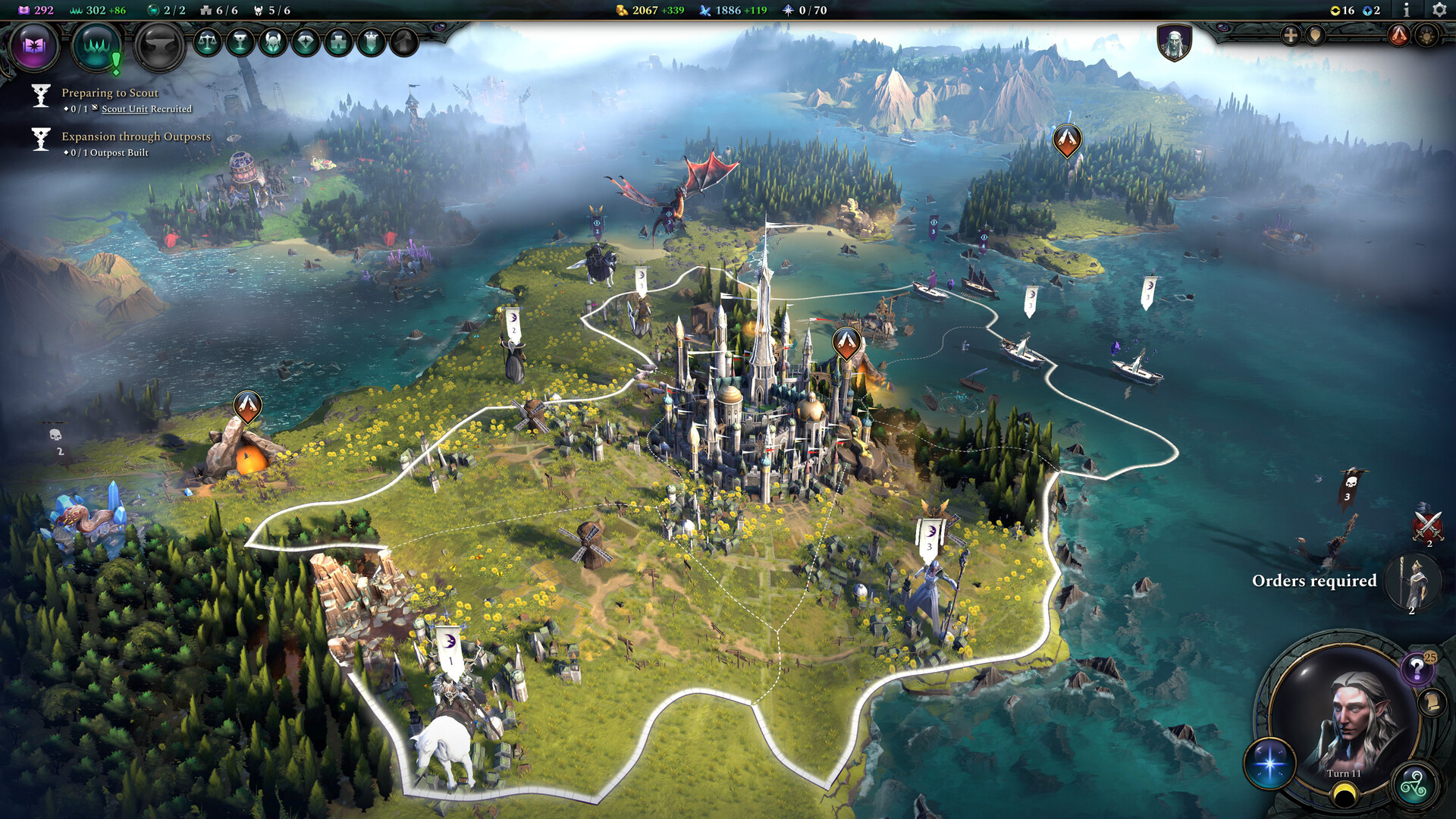 奇迹时代4/Age of Wonders 4 游戏截图 1