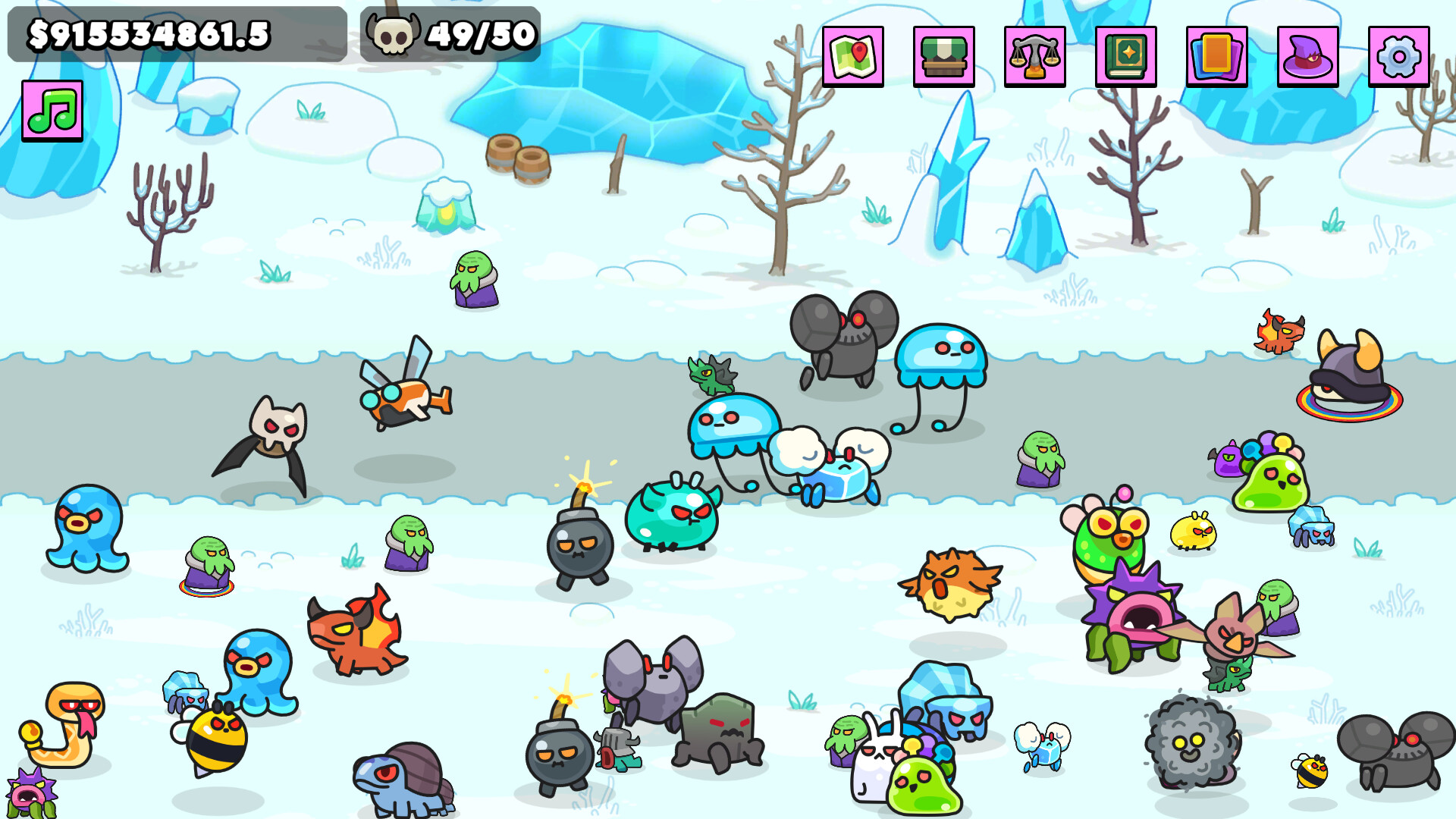 小怪物牧场/Monster Nursery 游戏截图 1