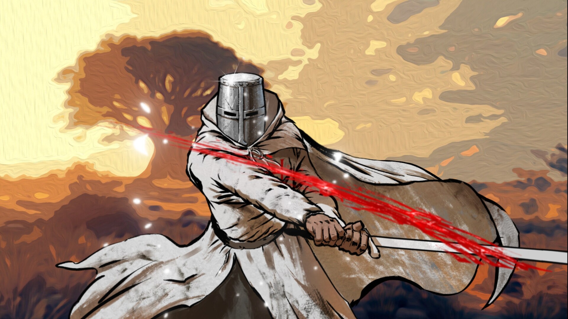 吟游诗人传奇：圣殿骑士/The Ballad Singer: Knights Templar 游戏截图 1