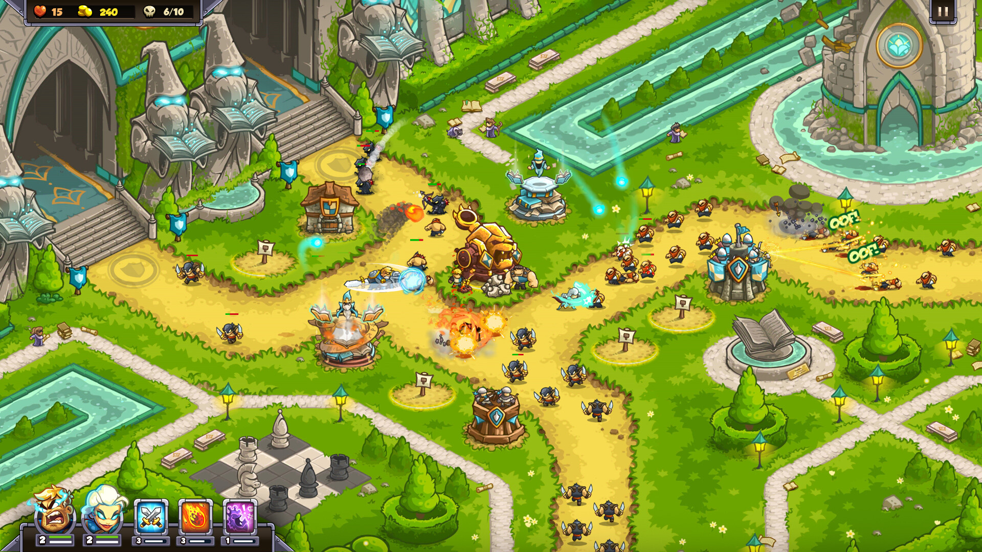 王国保卫战6:新启程/Kingdom Rush 6: Genesis TD 游戏截图 1