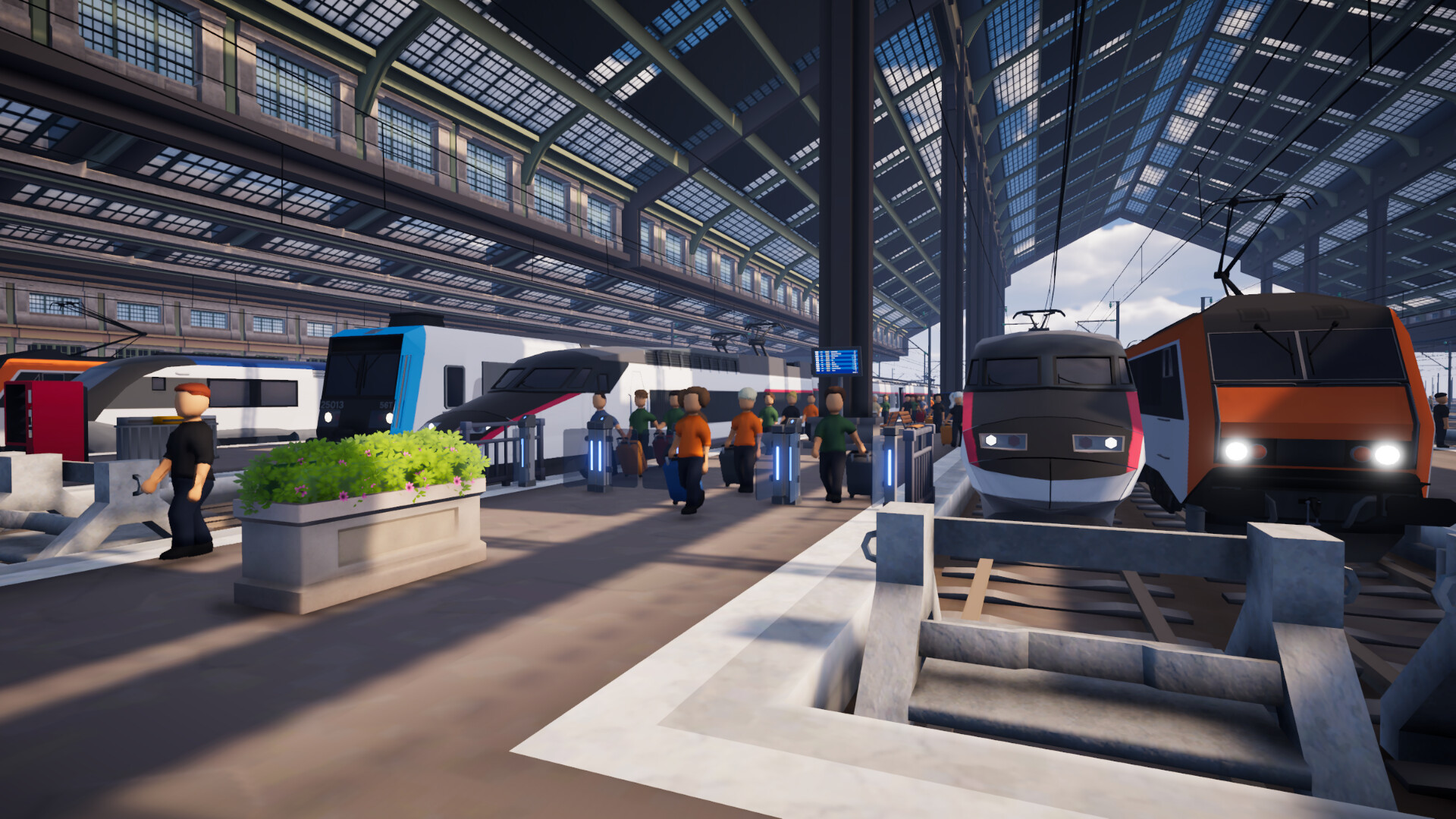 火车站大亨/Train Station Tycoon 游戏截图 2