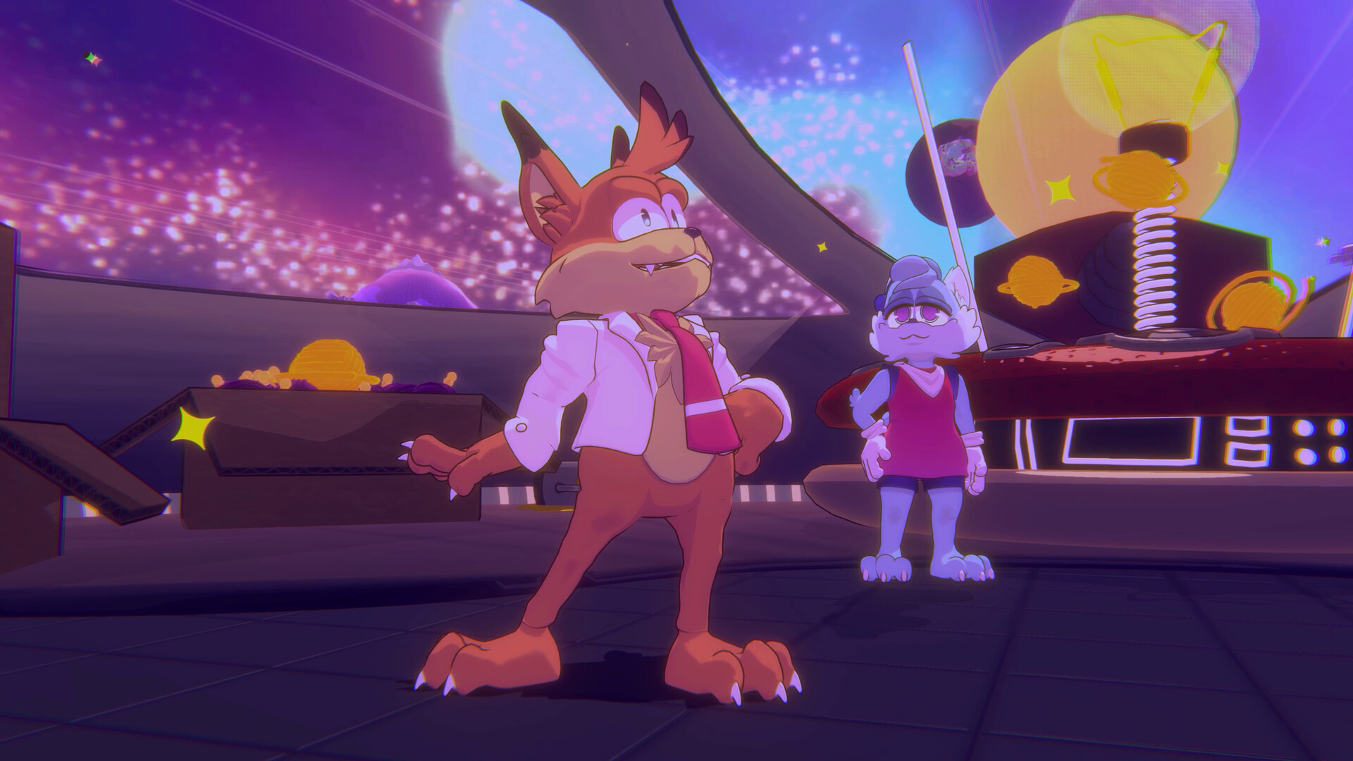 巴布西4D/Bubsy 4D 游戏截图 2