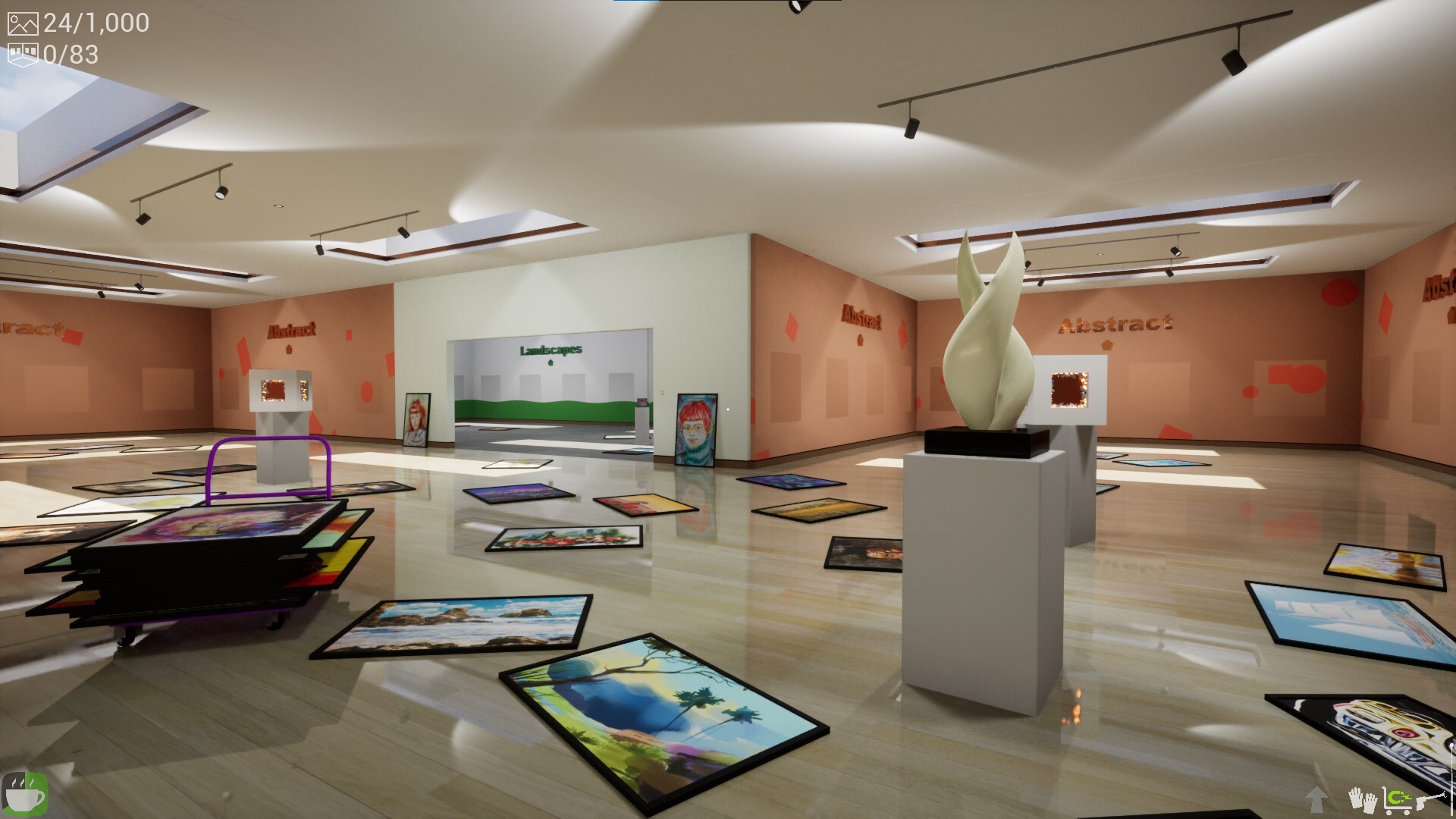 美术馆整理师/Gallery Organizer 游戏截图 2