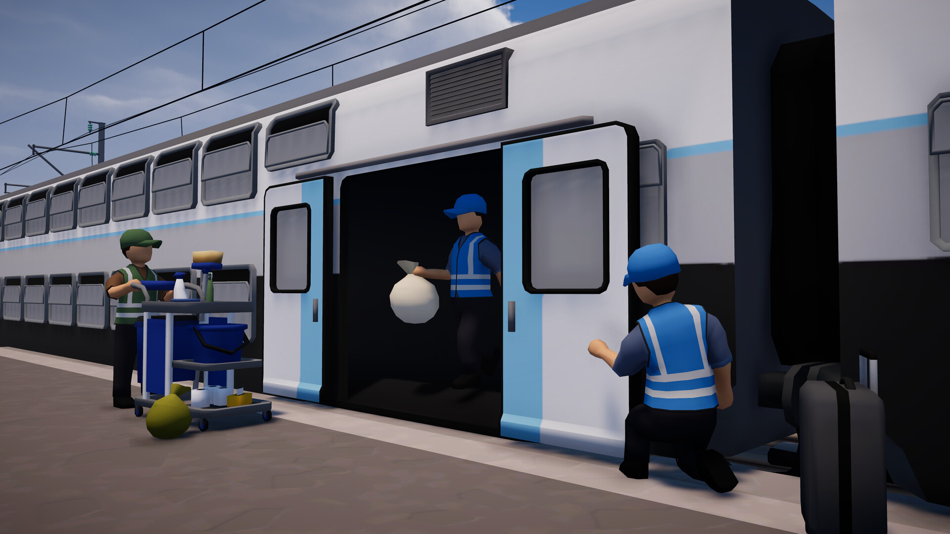 火车站大亨/Train Station Tycoon 游戏截图 4