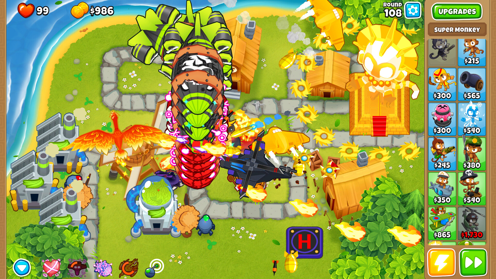 气球塔防6/猴子塔防6/Bloons TD 6 游戏截图 5